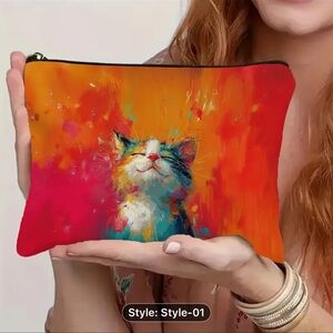 Vibrant Red and Orange Cosmet